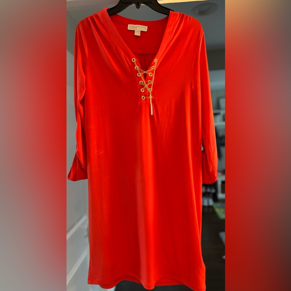 Michael Kors Orange Dress Size S